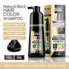 Royal Glow Hair Colour Shampoo 200ml – Instant Grey Coverage, Ammonia-Free, Multi-Use for Men & Women
