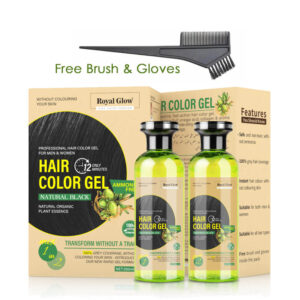 Royal Glow Hair Colour Gel 500ml – Instant Grey Coverage