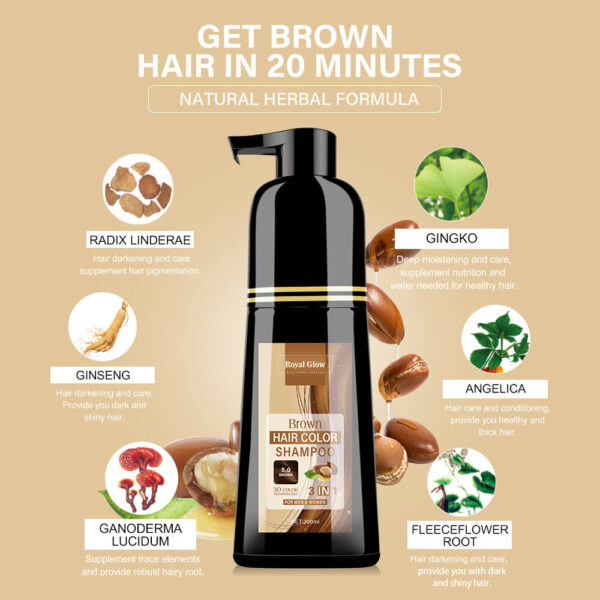 Royal Glow Permanent Hair Colour Dye – Long Lasting Grey Coverage Hair Dye UK