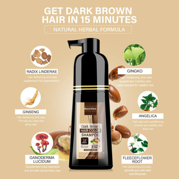 Royal Glow Permanent Hair Colour Dye – Long Lasting Grey Coverage Hair Dye UK